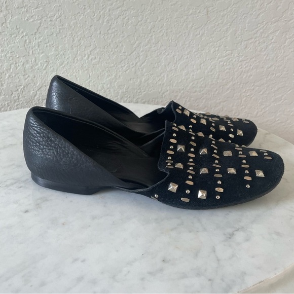 Calleen Cordero Studded Leather Flats - Picture 4 of 7